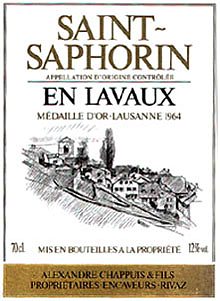 St-Saphorin AOC